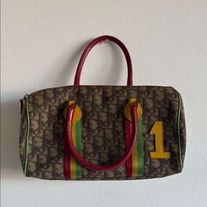 Vintage Dior by Galliano Rasta Boston Bag